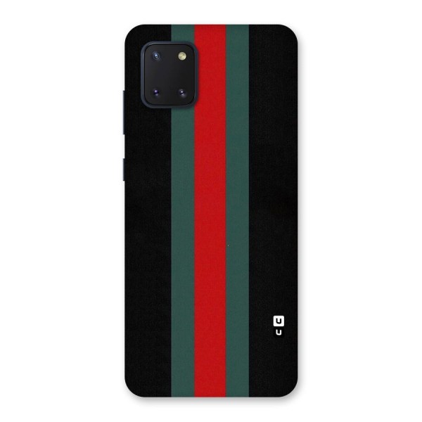 Basic Colored Stripes Back Case for Galaxy Note 10 Lite