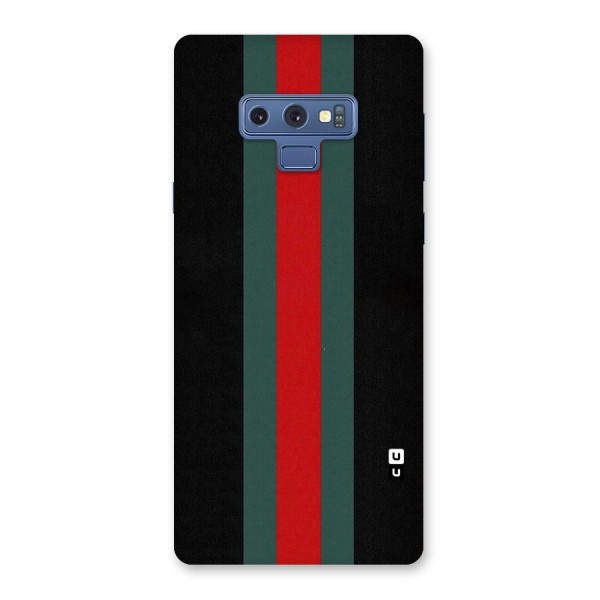 Basic Colored Stripes Back Case for Galaxy Note 9