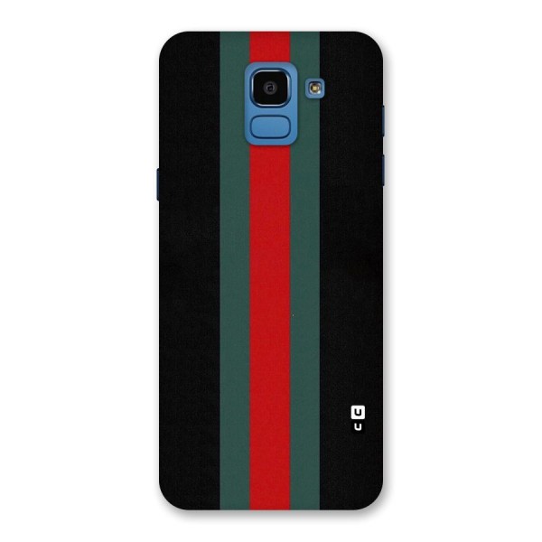 Basic Colored Stripes Back Case for Galaxy On6