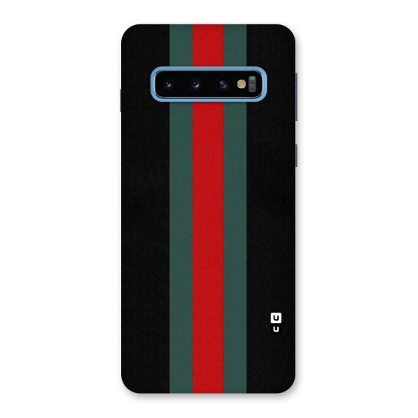 Basic Colored Stripes Back Case for Galaxy S10