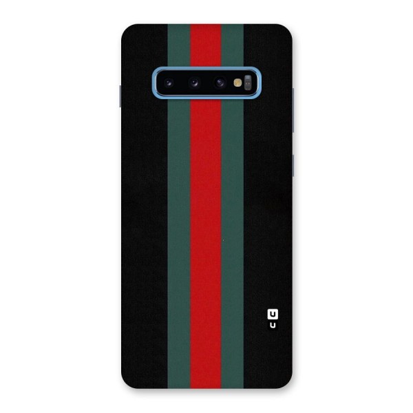 Basic Colored Stripes Back Case for Galaxy S10 Plus