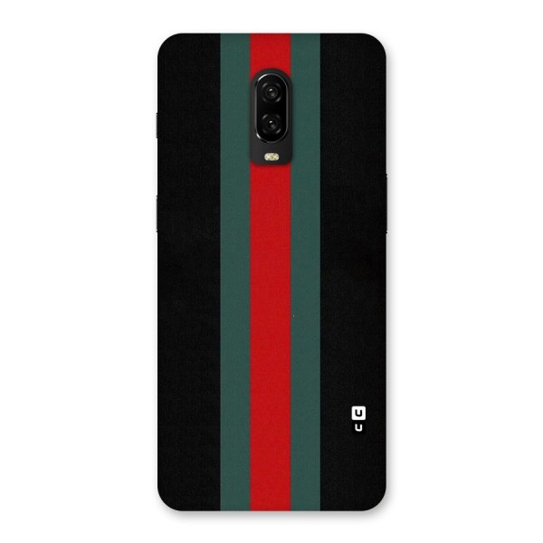 Basic Colored Stripes Back Case for OnePlus 6T