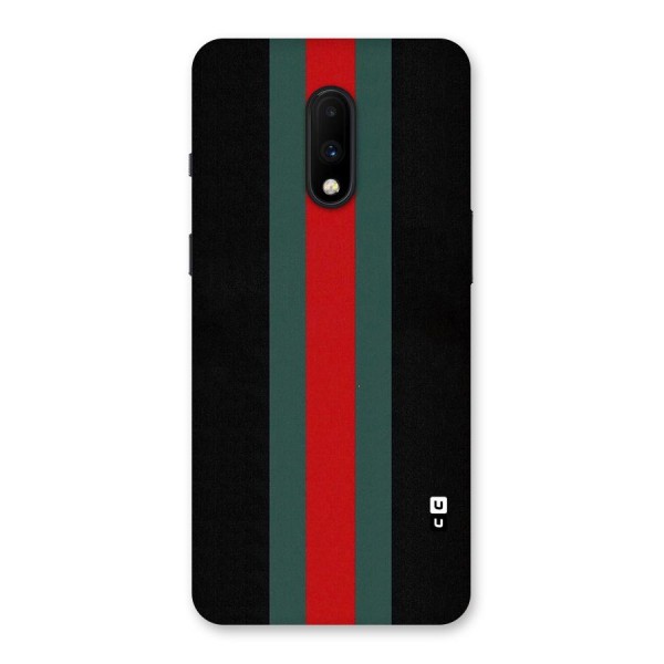 Basic Colored Stripes Back Case for OnePlus 7