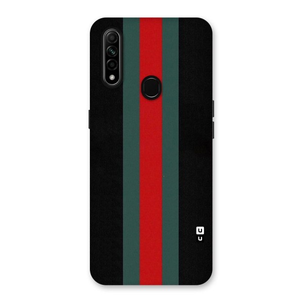 Basic Colored Stripes Back Case for Oppo A31