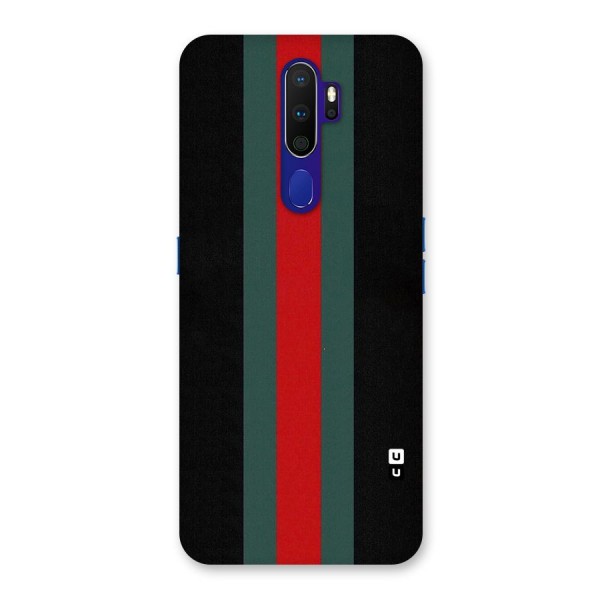 Basic Colored Stripes Back Case for Oppo A9 (2020)