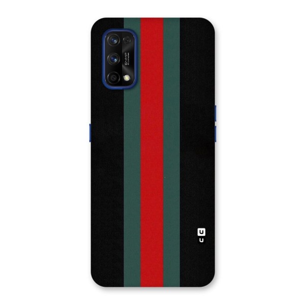 Basic Colored Stripes Back Case for Realme 7 Pro