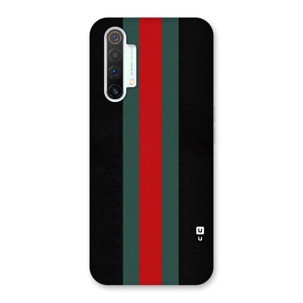 Basic Colored Stripes Back Case for Realme X3