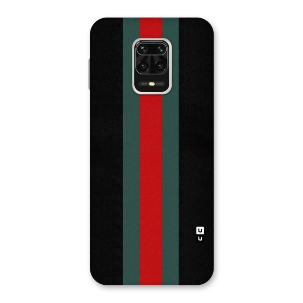 Basic Colored Stripes Back Case for Redmi Note 9 Pro