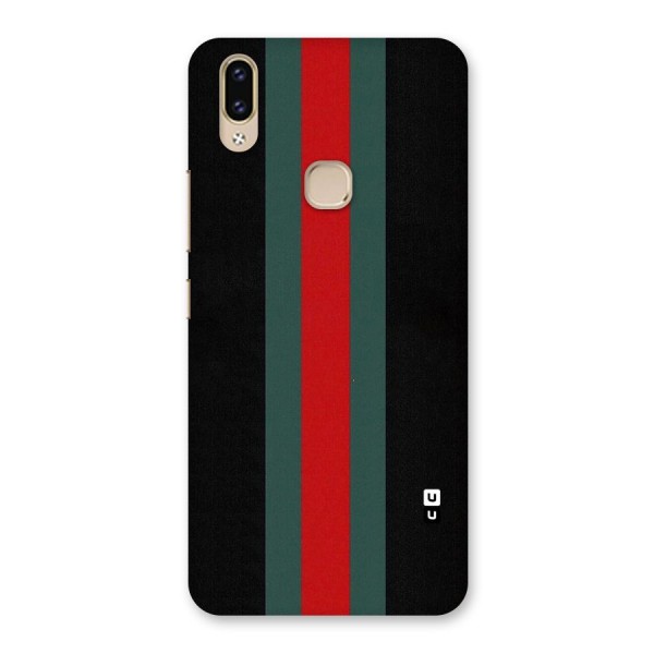 Basic Colored Stripes Back Case for Vivo V9 Youth