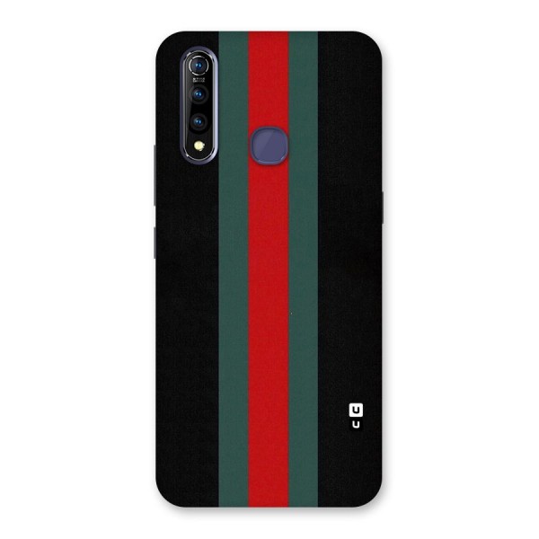 Basic Colored Stripes Back Case for Vivo Z1 Pro