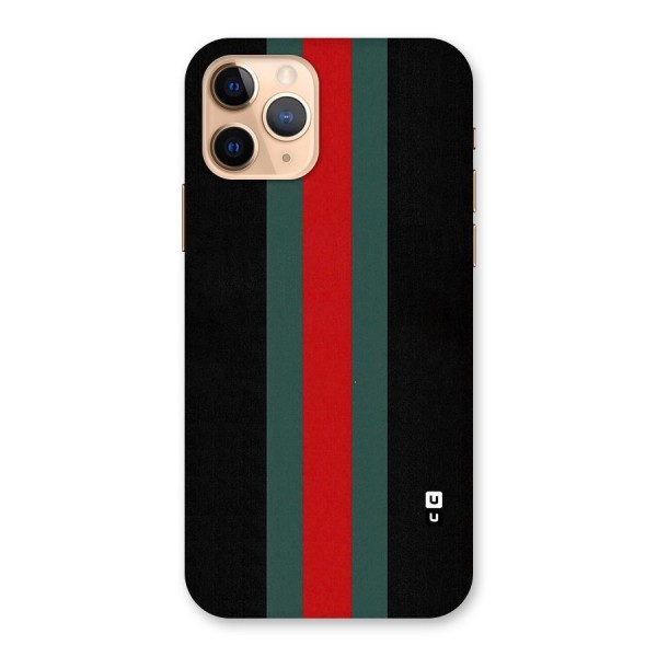 Basic Colored Stripes Back Case for iPhone 11 Pro
