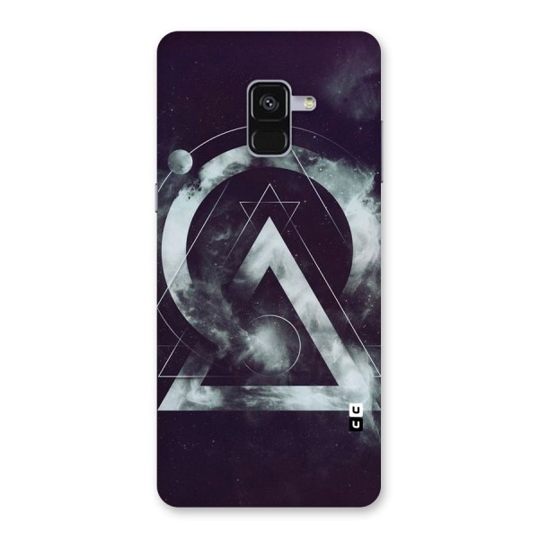 Basic Galaxy Shape Back Case for Galaxy A8 Plus