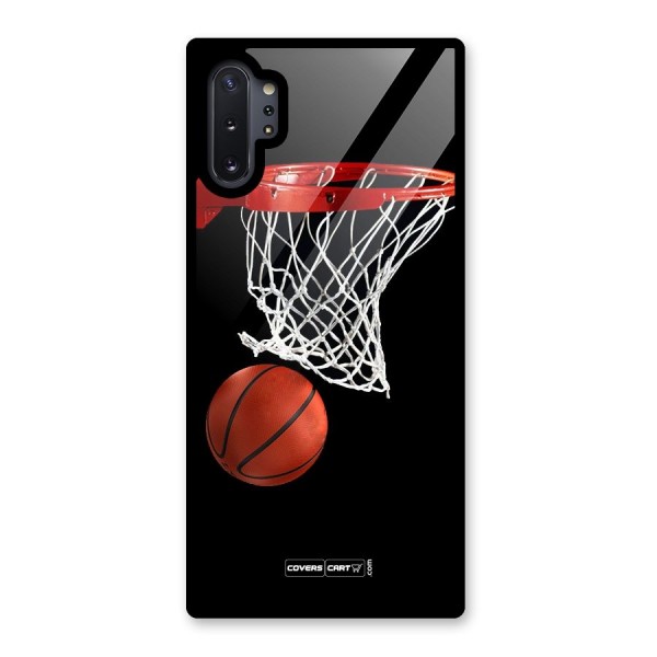 Basketball Glass Back Case for Galaxy Note 10 Plus