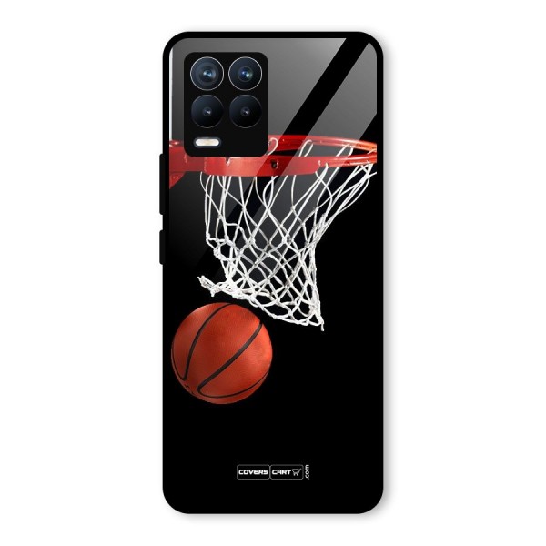 Basketball Glass Back Case for Realme 8