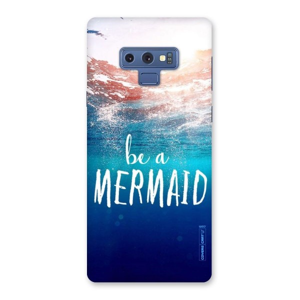 Be A Mermaid Back Case for Galaxy Note 9