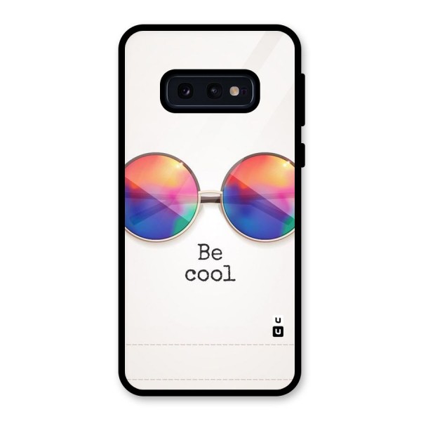 Be Cool Glass Back Case for Galaxy S10e