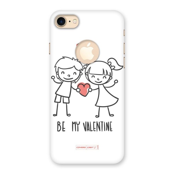 Be My Valentine Back Case for iPhone 7 Logo Cut