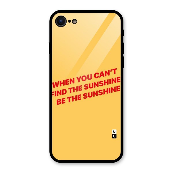 Be The Sunshine Glass Back Case for iPhone SE 2022
