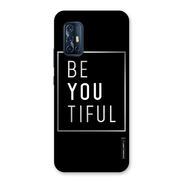 Be You Beautiful Back Case for Vivo V17