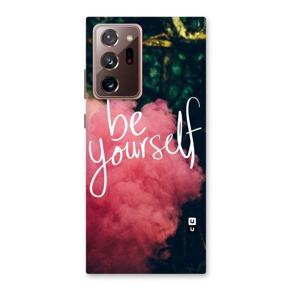 Be Yourself Greens Back Case for Galaxy Note 20 Ultra