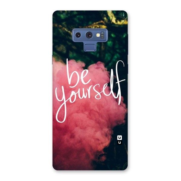 Be Yourself Greens Back Case for Galaxy Note 9