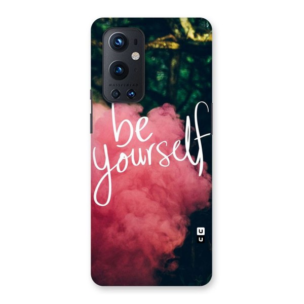 Be Yourself Greens Back Case for OnePlus 9 Pro