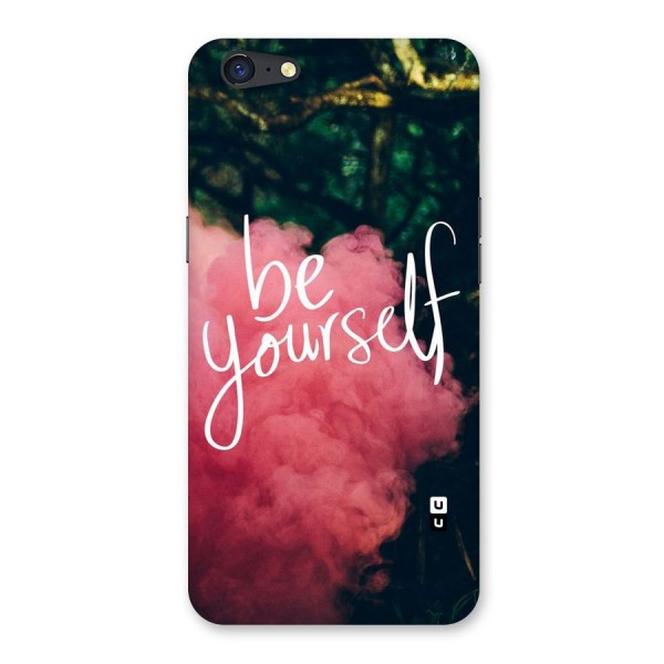 Be Yourself Greens Back Case for Oppo A71