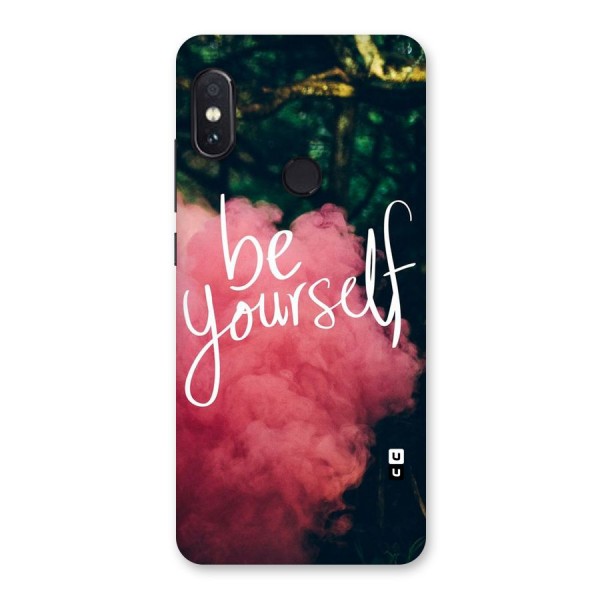 Be Yourself Greens Back Case for Redmi Note 5 Pro