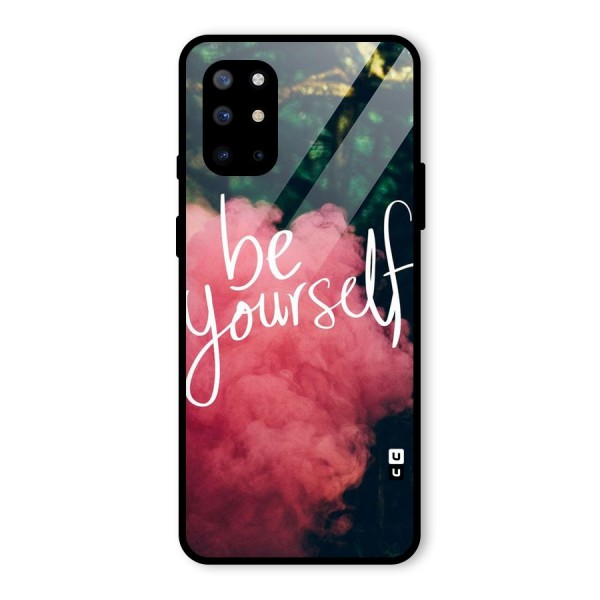 Be Yourself Greens Glass Back Case for OnePlus 8T