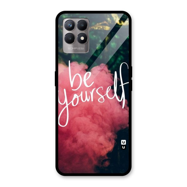 Be Yourself Greens Glass Back Case for Realme Narzo 50