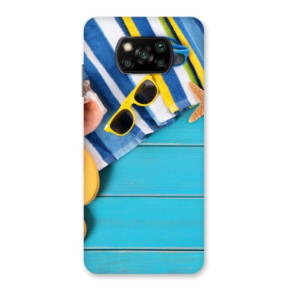 Beach Ready Back Case for Poco X3
