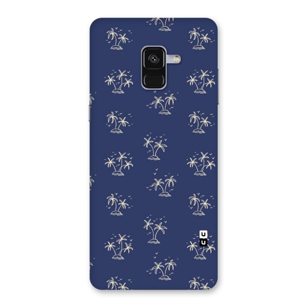 Beach Trees Back Case for Galaxy A8 Plus