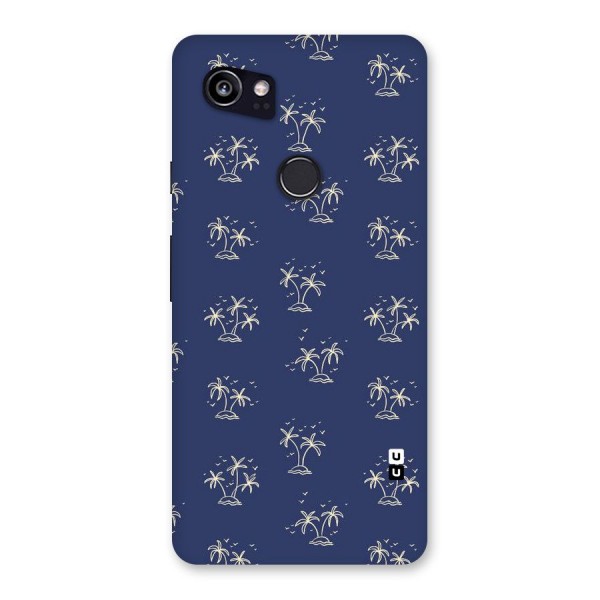 Beach Trees Back Case for Google Pixel 2 XL