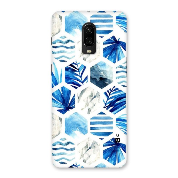 Beach Vibes Pentagon Design Back Case for OnePlus 6T