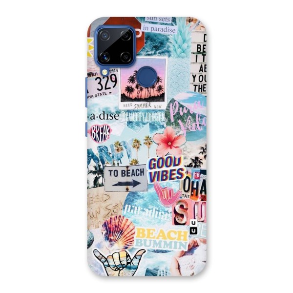 Beaching Life Back Case for Realme Narzo 30A