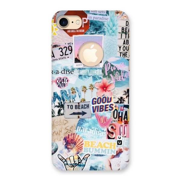 Beaching Life Back Case for iPhone 7 Logo Cut