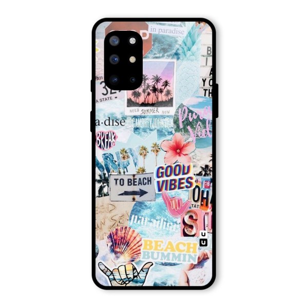 Beaching Life Glass Back Case for OnePlus 8T