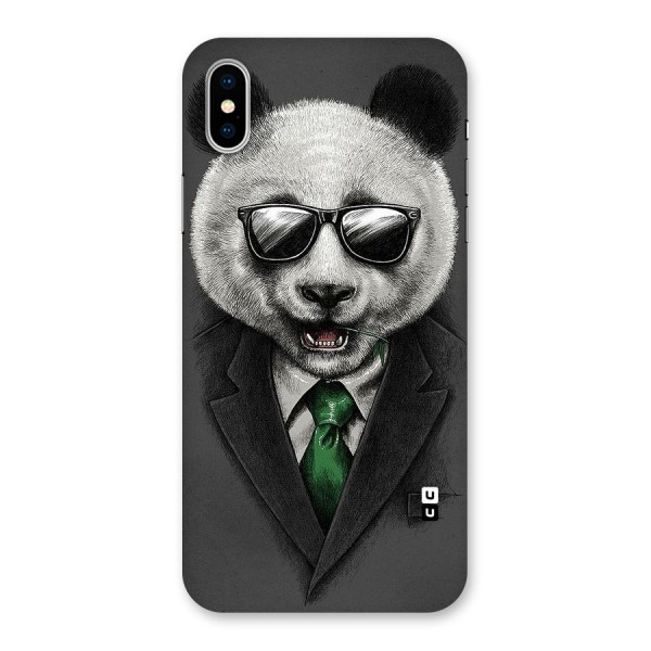 Bear Face Back Case for iPhone XS