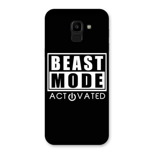 Beast Mode Activated Back Case for Galaxy J6