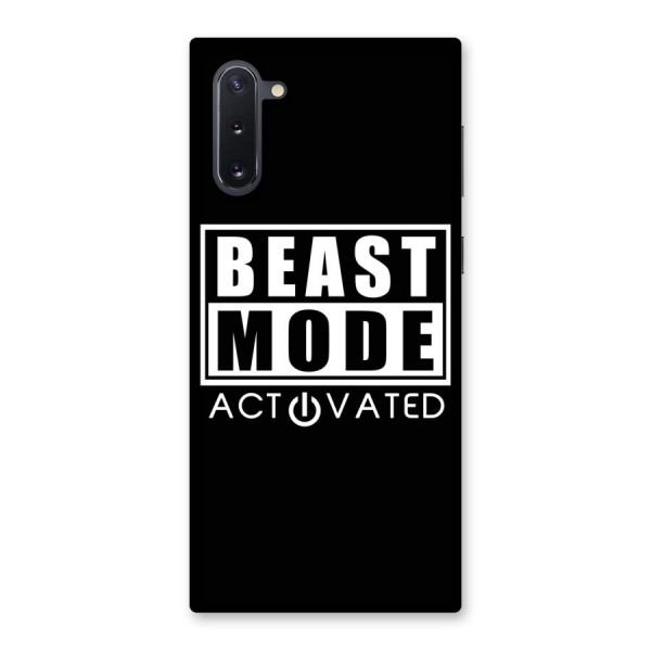 Beast Mode Activated Back Case for Galaxy Note 10