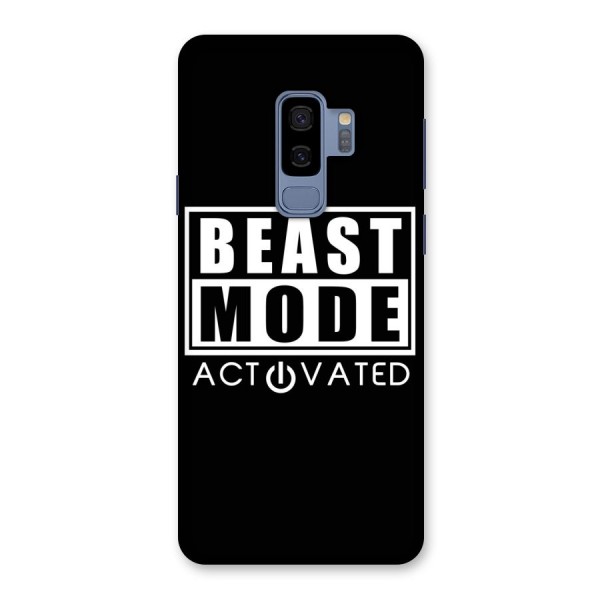 Beast Mode Activated Back Case for Galaxy S9 Plus