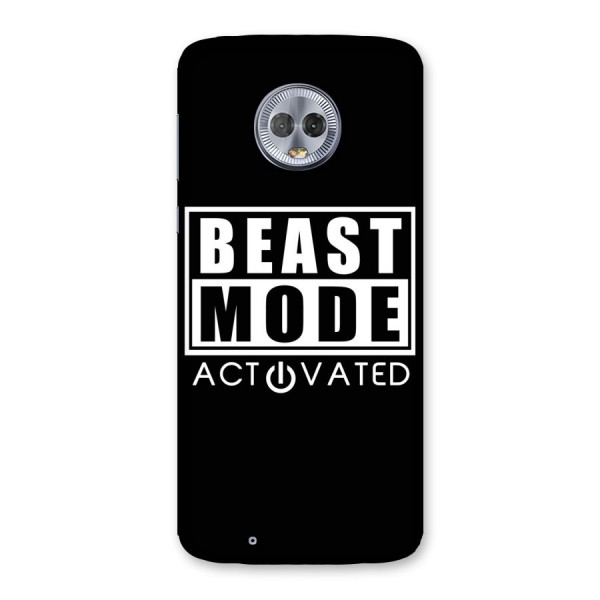 Beast Mode Activated Back Case for Moto G6
