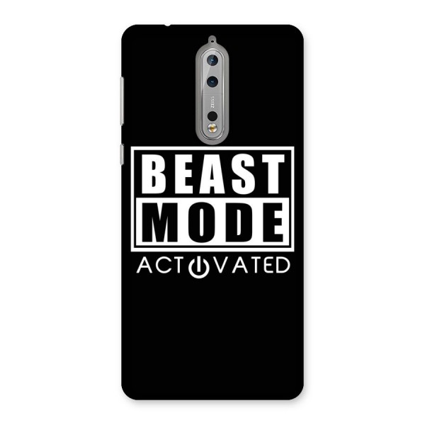 Beast Mode Activated Back Case for Nokia 8