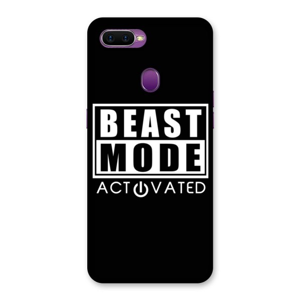Beast Mode Activated Back Case for Oppo F9