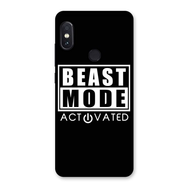 Beast Mode Activated Back Case for Redmi Note 5 Pro