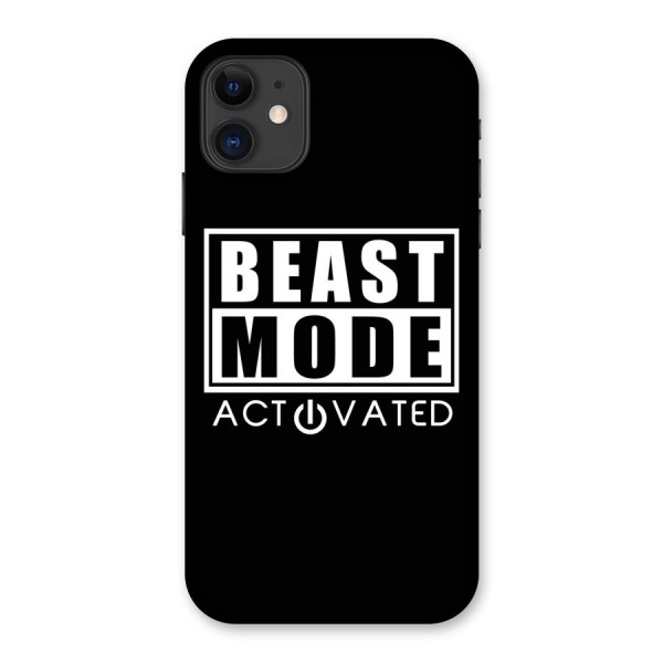 Beast Mode Activated Back Case for iPhone 11