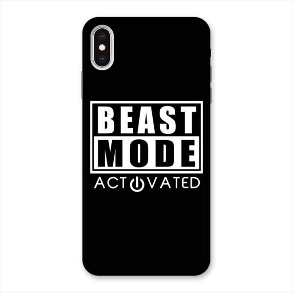 Beast Mode Activated Back Case for iPhone XS Max