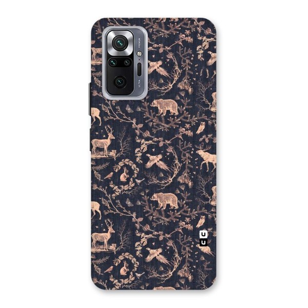 Beautiful Animal Design Back Case for Redmi Note 10 Pro