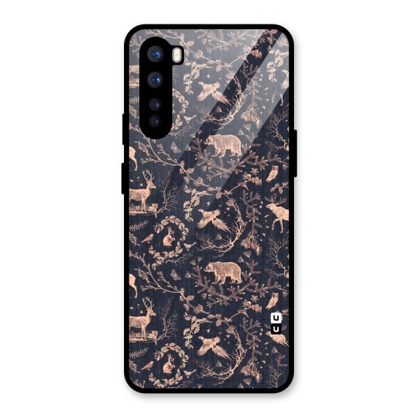 Beautiful Animal Design Glass Back Case for OnePlus Nord