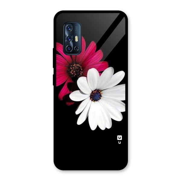 Beautiful Blooming Glass Back Case for Vivo V17